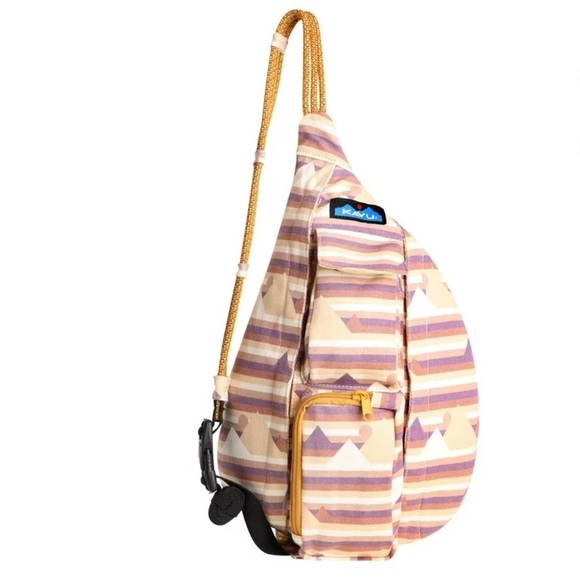 KAVU Rope Bag Cotton Crossbody Sling Backpack Summit View